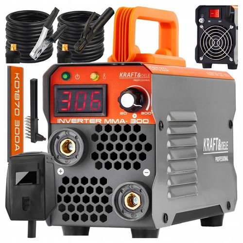 SPAWARKA INWERTOROWA INWERTEROWA MMA TIG LCD 300A IGBT HOT START ANTI STICK na Arena.pl