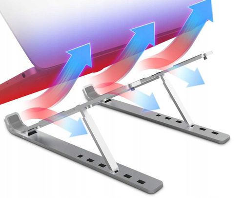 ERGONOMICZNA PODSTAWKA STOJAK STOLIK DO LAPTOPA na Arena.pl