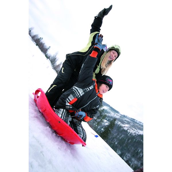 Ślizg plastikowy shell big czerwony zdjęcie 5