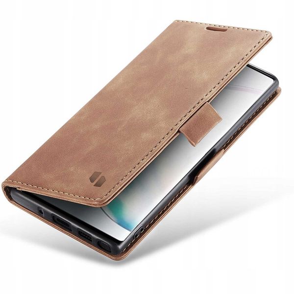 Spacecase Wallet Galaxy Note 10 Light Brown zdjęcie 3