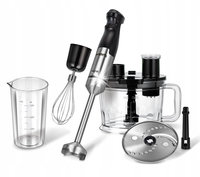 Blender ręczny MPM MBL 39M czarny 1500W zestaw