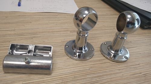 PORĘCZ ŚCIENNA 200 cm UCHWYT SCHODOWY/PORĘCZ SCHODOWA 2m SOLIDNA na Arena.pl