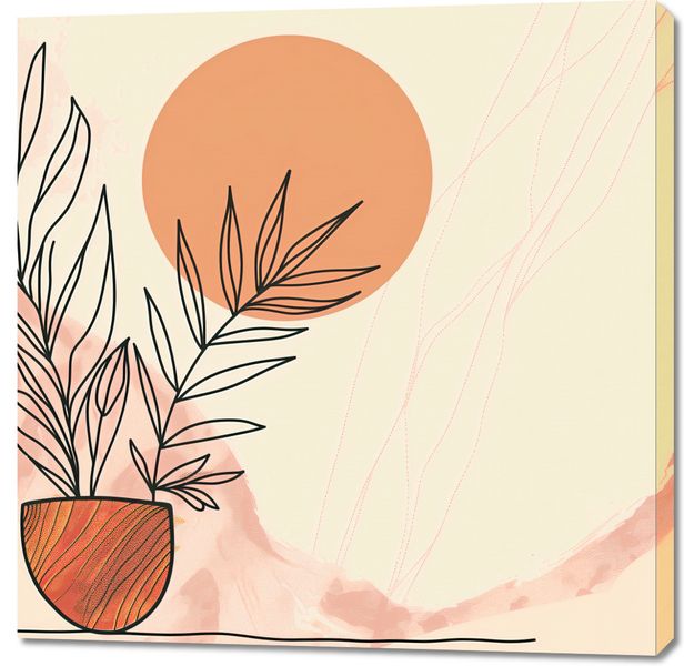 Obraz 100x100cm Widok nad Pustynią zdjęcie 1