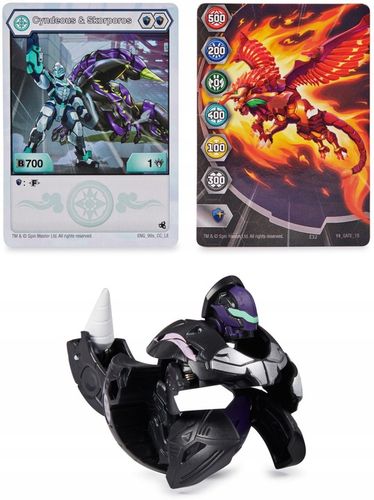 BAKUGAN LEGENDS FIGURKA CYNDEOUS X SKORPOROS KARTY na Arena.pl