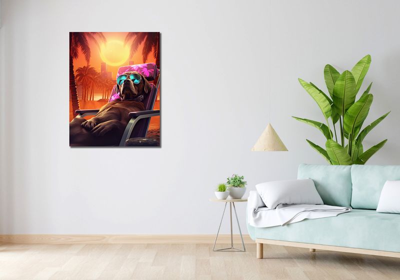 Obraz 70x90cm Lato w Stylu zdjęcie 2