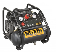 kompresor bezolejowy wyciszony 6l 8 bar 1.5km - n/b2br304nua