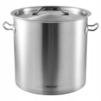 KINGHoff KH-1963 Garnek Gastronomiczny 25 L stal nierdzewna indukcja GAZ