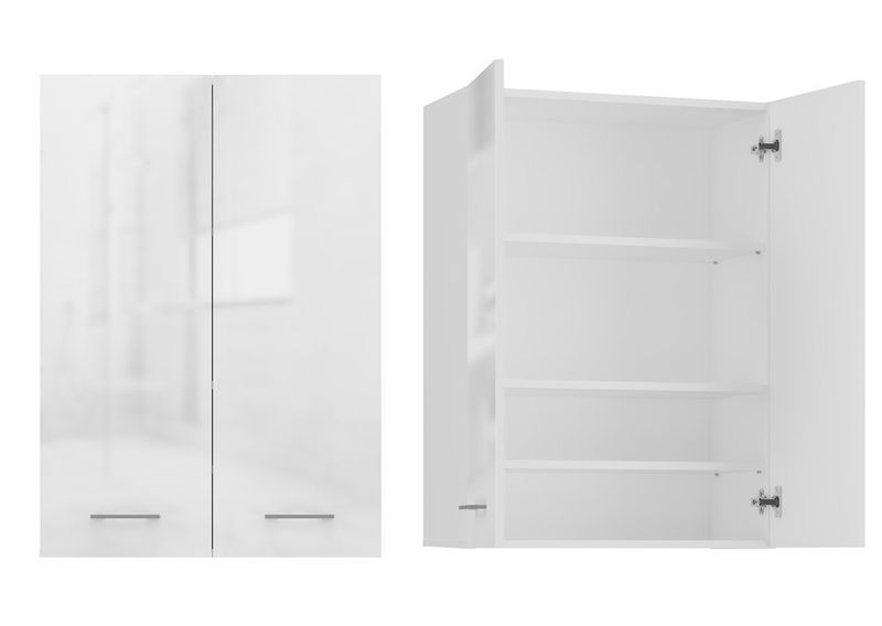 SZAFKA NAD PRALKE POLA MINI DD BIEL POŁYSK zdjęcie 7