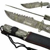 KANDAR Nóż Taktyczny Wojskowy Survival Pokrowiec