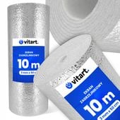 Ekran zagrzejnikowy VitArt 10000 x 500 x 3 mm ODBIJAJĄCY CIEPŁO MATA