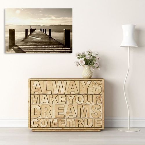 Deco Panel, Pomost w sepii 50x40 na Arena.pl