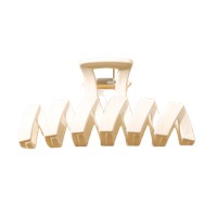 spinka do włosów klamra xl biel11 cm sp129b