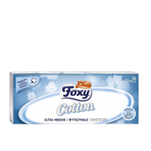 Foxy Chusteczki higieniczne 4-warstwowe - 10x9 szt