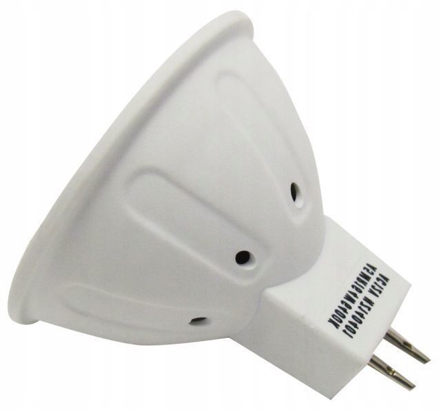 ŻARÓWKA DIODOWA MR16 6W-375lm ZIMNA/CIEPŁA 12V zdjęcie 1