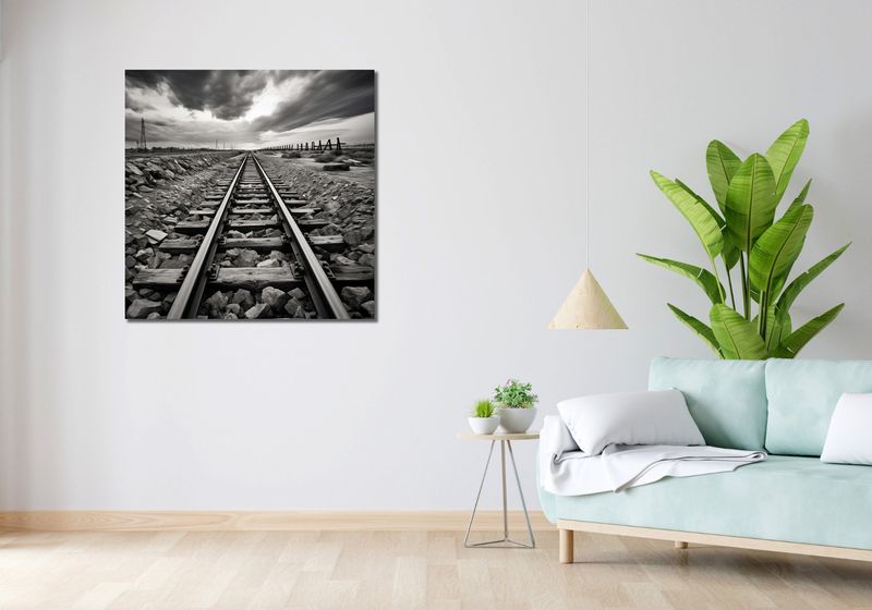 Obraz 90x90cm Podróż w Nieznane zdjęcie 2