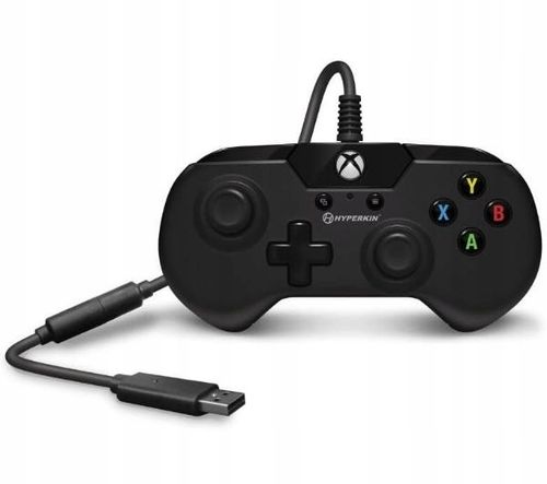 Gamepad przewodowy Hyperkin X91 Wired Controller Black do Xbox, PC na Arena.pl