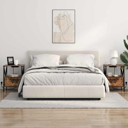 Szafka Nocna z szufladą Wędzony dąb 41.5 x 40.5 x 55 cm na Arena.pl