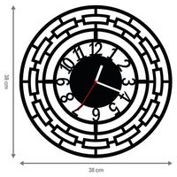 ZEGAR ŚCIENNY RETRO 38cm M 37.10
