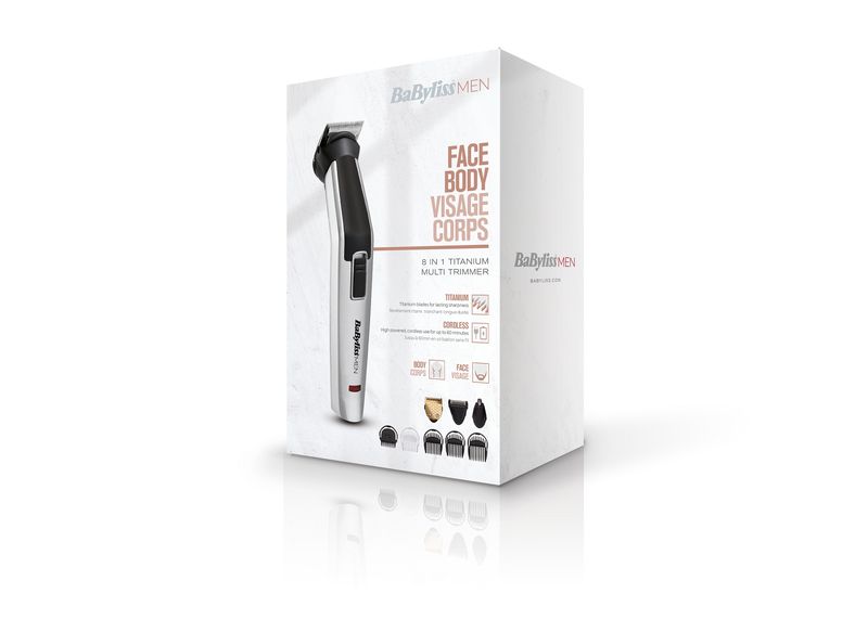 Trymer BABYLISS MT726E Men Titanium Multi 8w1 zdjęcie 5