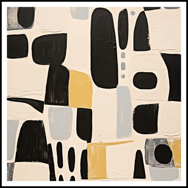 Plakat 100x100cm Geometria Cieni zdjęcie 3