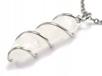 WISIOREK kamień KRYSZTAŁ GÓRSKI naszyjnik [W980]