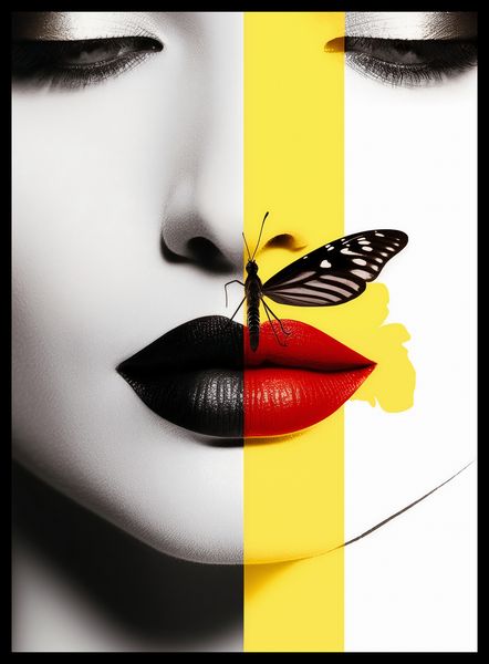 Plakat 40x55cm Motyla Piękność zdjęcie 2