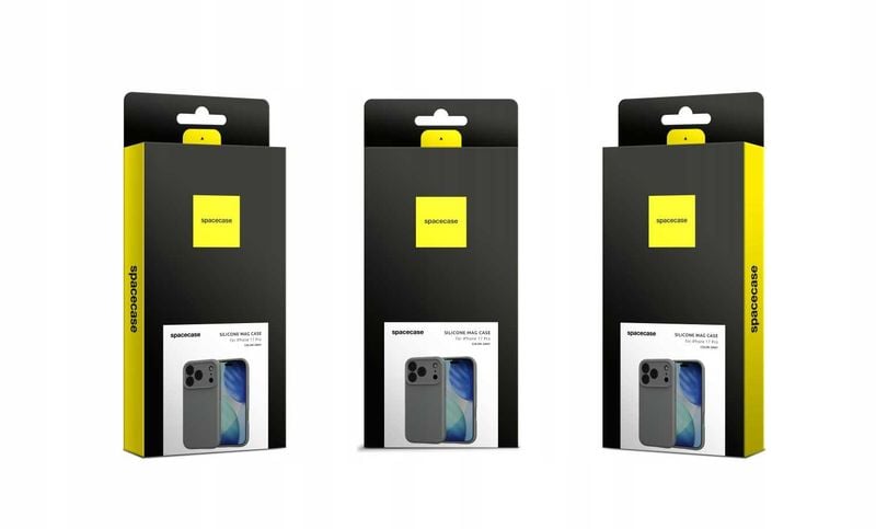 Spacecase Silicone Mag Iphone 17 Pro Gray zdjęcie 13