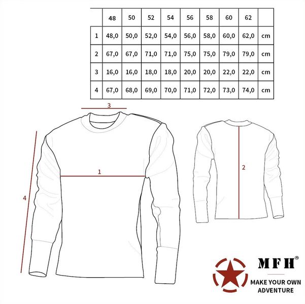 Sweter wojskowy BW niebieski 52 zdjęcie 2