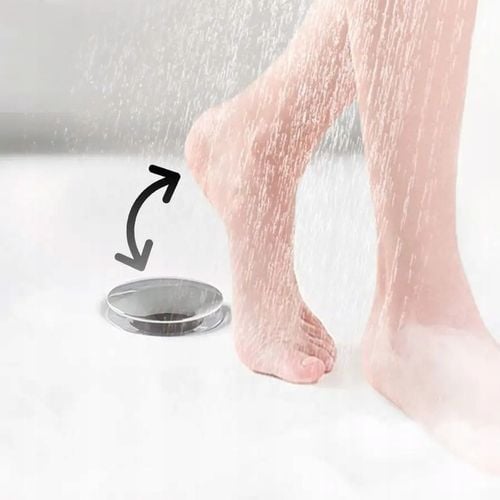 KOREK DO BRODZIKA Z SITKIEM WANNY SYFON STANDARD KLIK-KLAK na Arena.pl