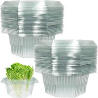 Kołnierze ochronne na ślimaki 20 sztuk pierścienie bariera do ogrodu