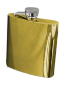 Piersiówka ze Stali Nierdzewnej 6 OZ Złota