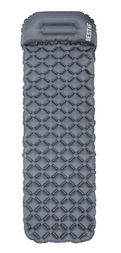 MATERAC TURYSTYCZNY TREKKINGOWY BESTIF DMUCHANY MATA ULTRALEKKI POKROWIEC na Arena.pl