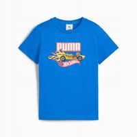Puma t-shirt dziecięcy czarny bawełna rozmiar 104