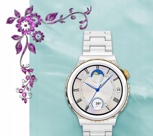 Smartwatch niktrade 206477286 srebrny na Arena.pl