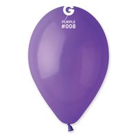 balony 26 cm. pastelowe 100 szt - fioletowe - 08