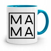 Kubek Błękitny Dla Mamy Matki Mama Prezent Z Nadrukiem Ze Zdjęciem