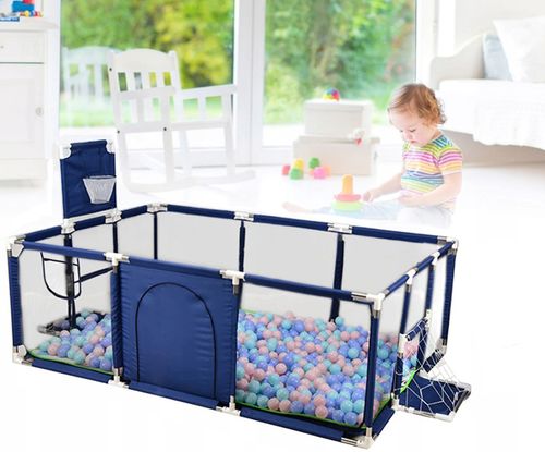 kojec z koszem bramką suchy basen dla dzieci nicekids 180 x 120 cm na Arena.pl