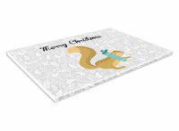 SZKLANA DESKA KUCHENNA 30x20cm - 531a wiewiórka