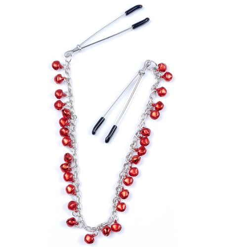 Klamry czerwone koraliki na Arena.pl