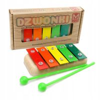 DZWONKI 5-TONOWE NA DREWNIE 0629