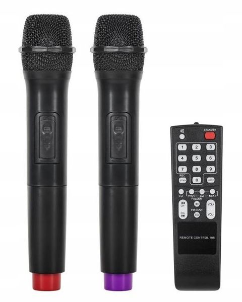 Głośnik Bluetooth KOLUMNA MIKROFON KARAOKE USB SD zdjęcie 4