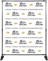 Tło do zdjęć ŚCIANKA z imieniem 18 25 30 urodziny