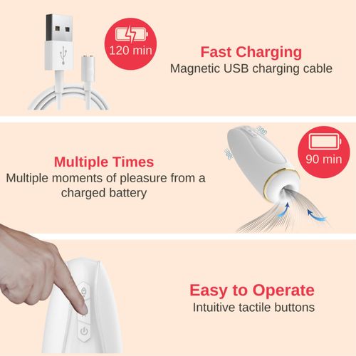 masturbator   nappex™ branco white   premium mastubators (10 languages) na Arena.pl