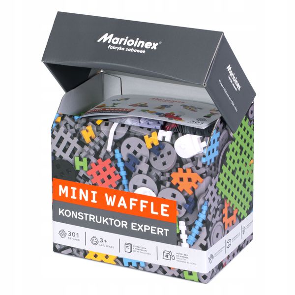 MINI WAFFLE KONSTRUKTOR EXPERT 301EL 3+ MARIOINEX zdjęcie 5