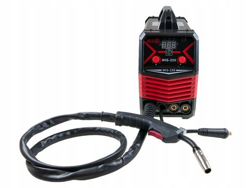 Spawarka inwertorowa MIGomat IGBT spawanie z gazem i bez drut 0,8-1,0mm na Arena.pl