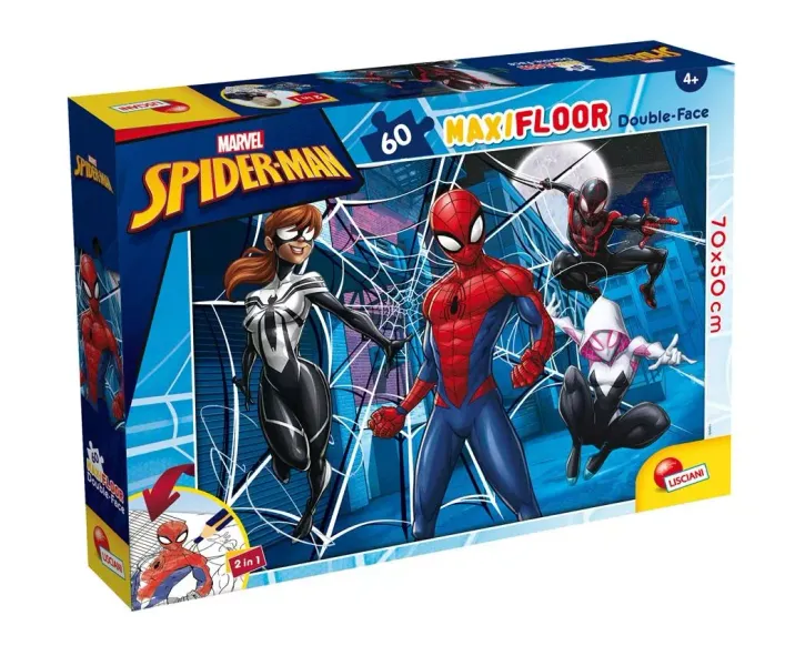 Puzzle 60 podłogowe Spiderman zdjęcie 1