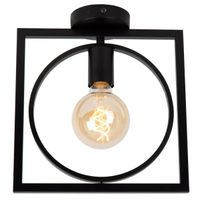 Sufitowa lampa SUUS 00127/01/30 Lucide loftowa geometryczna czarna