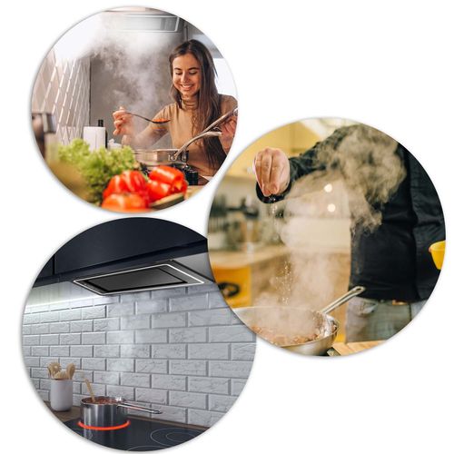 Okap kuchenny 52 cm czarny Berdsen BT-239 na Arena.pl