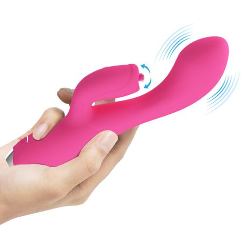 kiwający główką wibrator punkt g łechtaczka 19cm na Arena.pl