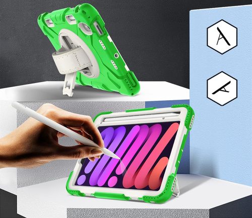 Etui do iPad Mini 6 8.3" z Podstawką i Miejscem na Rysik Zielone na Arena.pl